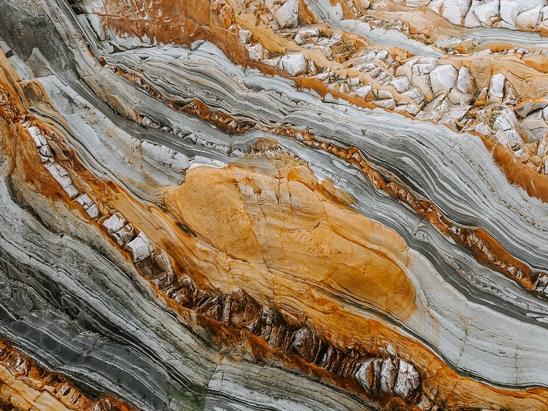 close image of natural stone surface